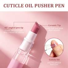 1pc 2ml Nail Care Push Pen, 2-In-1 Portable Manicure Tool, Salon-Quality Nail Grooming - Exfoliating Oil Pen 2ml - View 2