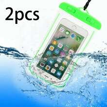 5/3pcs Waterproof Phone Pouch, Waterproof Bag, Travel Essential, Universal Waterproof Phone Bag, Air Cushion Waterproof Phone Case, 1/2/3/4/5pcs Set, With Lanyard Waterproof Phone Case, Suitable For IPhone 15/14/13/12/11 Pro Max, Waterproof Phone Case For Swimming Underwater, Beach Dry Bag, Sports Bag, Leisure Travel, Vacation, Summer Swimming Bag, Holiday Supplies, Beach Accessories, Pool Floats - Multicolor - View 106