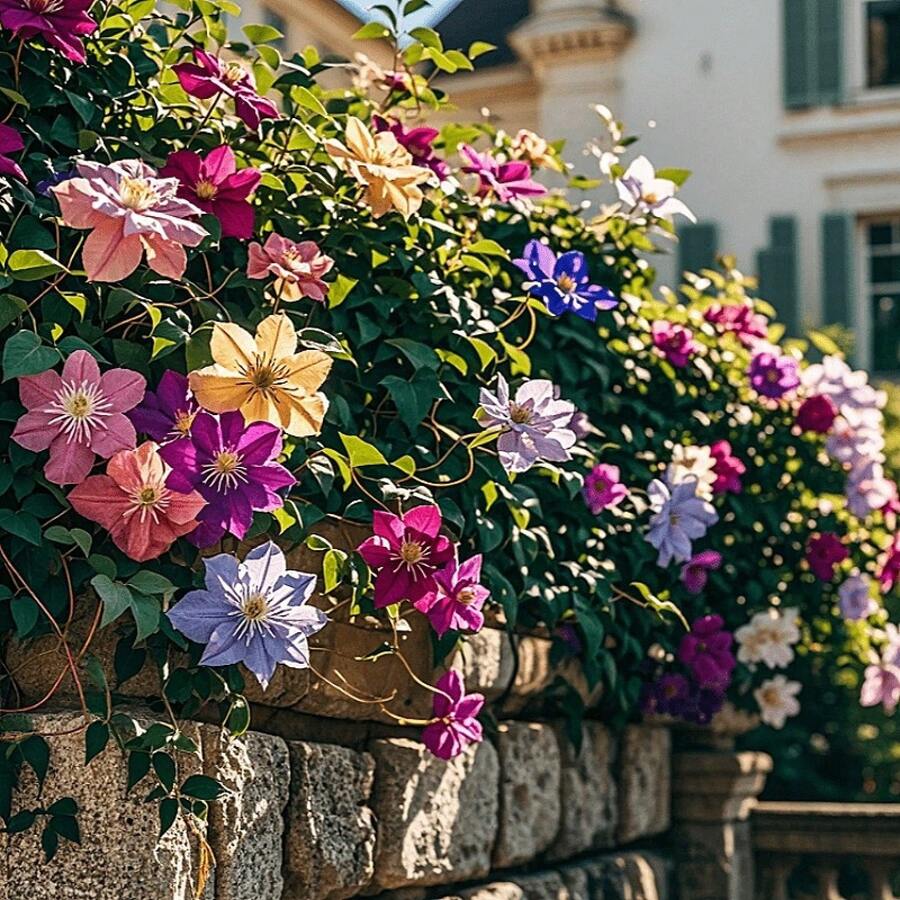 200 piezas de semillas de plantas raras, semillas de flores reales para exteriores, adecuadas para crecer en todo tipo de clima, flores coloridas, ideales para el jardín delantero, la entrada, el vestíbulo, el patio, el balcón, el jardín, flores hermosas de patrimonio, semillas frescas mixtas de crecimiento a largo plazo - suministro limitado - variedades valiosas, alta calidad. - 200 - Ver 1