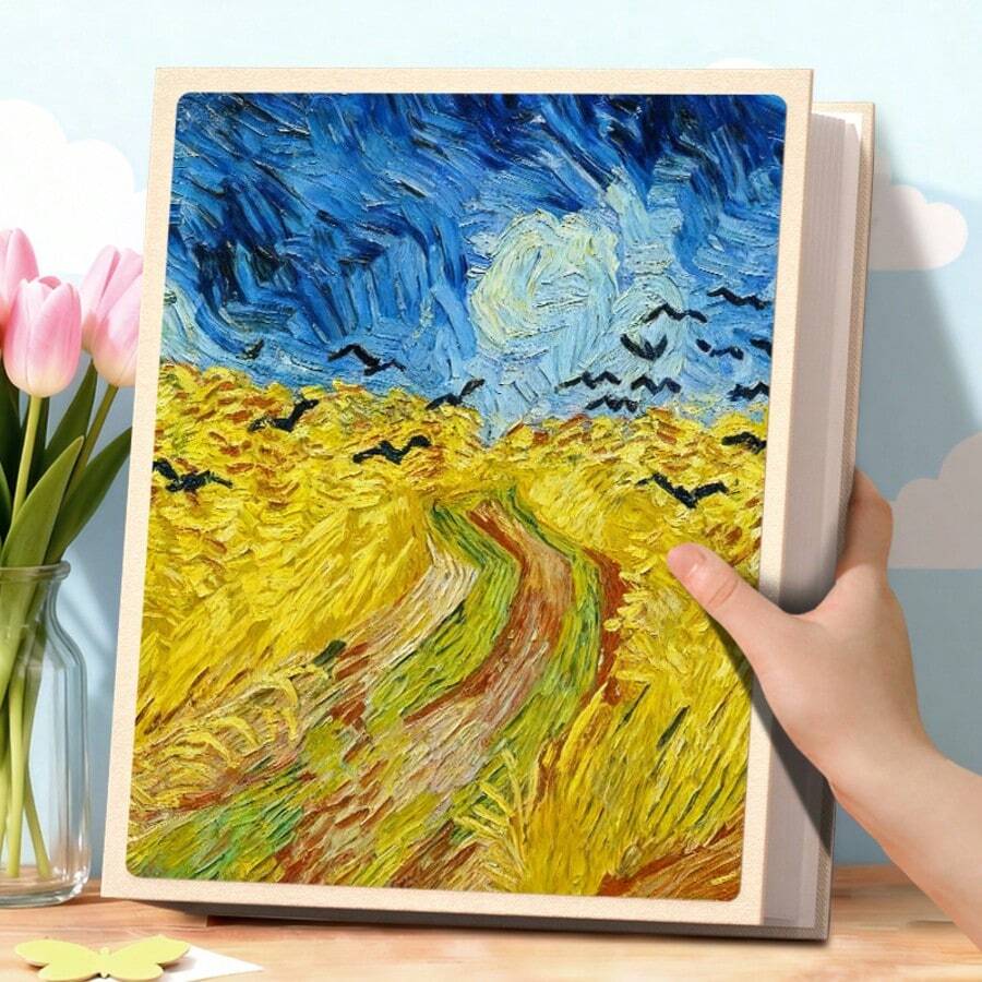 1 buah Album Foto Premium, Gaya Sisipan 6 Inci, 200 Kantong, Kapasitas Ekstra Besar, Album Pernikahan Keluarga Muat 200 Foto Horizontal & Vertikal, Tersedia Berbagai Warna, Hadiah Hari Valentine