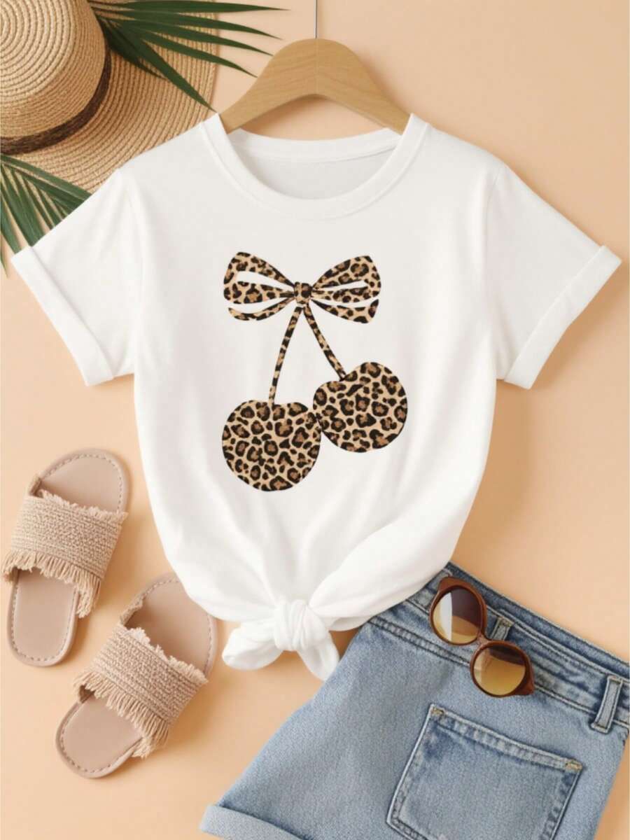 Camiseta de manga corta con cuello de tulación blanco de las mujeres, camiseta de verano casual, suave y transpirable versátil para el hogar, los vies y el regalo perfecto para el día de la madre y la ropa cajera de Pascua Estilo lindo