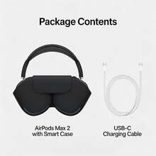 Apple AirPods Max 2（2026）頭戴式無線藍牙耳機，持久續航，搭載H2晶片，支援主動降噪，高保真音質 - 查看 8