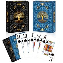 2 Decks Of Adult Professional Playing Cards, Large Font, Suitable For Daily Entertainment, Party Games, Card Games, Family Game Nights - Multicolor - View 2