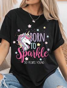 1 Breast Cancer Awareness T-Shirt, Pink Ribbon T-Shirt, Team Pink Support, Breast Cancer Outfit, Survivor Gift, Matching T-Shirts For Groups And Families, 180g 100% Cotton. - 黑色 2 - 查看 12