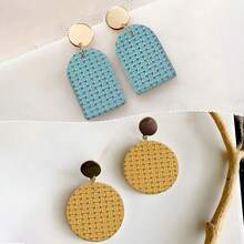 1pc Woven Mesh Texture Polymer Clay Roller, Polymer Clay Earring Making Roller - Perfect For Creating Polymer Clay Textured Sheets - GL002 - View 10