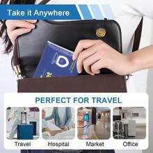40pcs (8pcs/Pack) Disposable Toilet Seat Covers, Water-Soluble, Waterproof, For Travel, Camping, Hotel, Bathroom Accessories - Multicolor - View 5