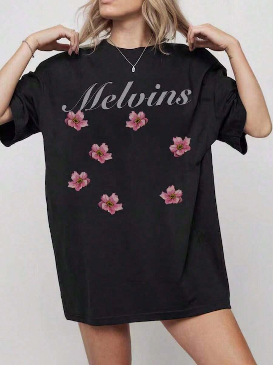 1 pieza de camiseta negra con colores populares, estampados de animales, estampados geométricos, estampados tie-dye, estampados florales, estilo millennial Spicy Girl, estilo Y2K, estampados básicos, estampados florales, corte holgado, ropa de otoño para mujer, ropa de Navidad para mujer, tops, ropa de otoño para mujer, vestidos elegantes de mujer, ropa de invierno para mujer, vitalidad de nicho, camiseta de la gira de Mana Band, sudadera de la gira Maná Vivir Sin Aire, camiseta de rock latino Mana, regalo para fans de Maná, merchandising de Maná, camiseta de concierto Mana 180g 100% algodón. - Negro 15 - Ver 1