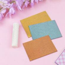 1pc Woven Mesh Texture Polymer Clay Roller, Polymer Clay Earring Making Roller - Perfect For Creating Polymer Clay Textured Sheets - GL002 - View 7