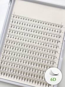 6D 8D 10D 12D 大托盤扇形接睫毛套組，0.07mm C捲度，8-15mm 混長，銳利纖細，熱定型豐盈預製扇形睫毛 - C - 查看 4