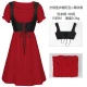 20230809 Red Vest Dress