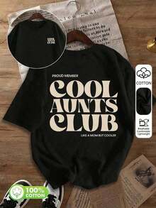 Camiseta de Manga Corta con Estampado Único de Alta Calidad al por Mayor, Diseño de Edición Limitada, Camiseta de Algodón, Ropa Casual para Mujer, Tela Suave, Cómoda Camiseta Casual de Cuello Redondo, Camiseta Retro, Ropa de Primavera/Verano, Material 100% Algodón, Nueva Llegada 2026 - 100% Algodón Transpirable - Negro - Ver 5