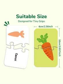 beartale Bộ 16 mảnh ghép hình Montessori, trò chơi ghép hình giáo dục sớm cho trẻ nhỏ, đồ chơi du lịch cho trẻ em giúp rèn luyện sự tập trung và kỹ năng vận động tinh, chất liệu bìa cứng dày chất lượng cao, trò chơi tương tác giữa cha mẹ và con cái, học tập vui vẻ, đồ chơi hoạt động đơn giản và thú vị, trò chơi ghép hình, quà tặng ghép hình, đồ dùng dạy học, đồ chơi giáo dục cho trẻ sơ sinh và trẻ nhỏ, đồ dùng lớp học, văn phòng phẩm học sinh, đồ dùng học tập, quà tặng tựu trường, quà sinh nhật cho trẻ em. - Nhiều màu - Xem 12