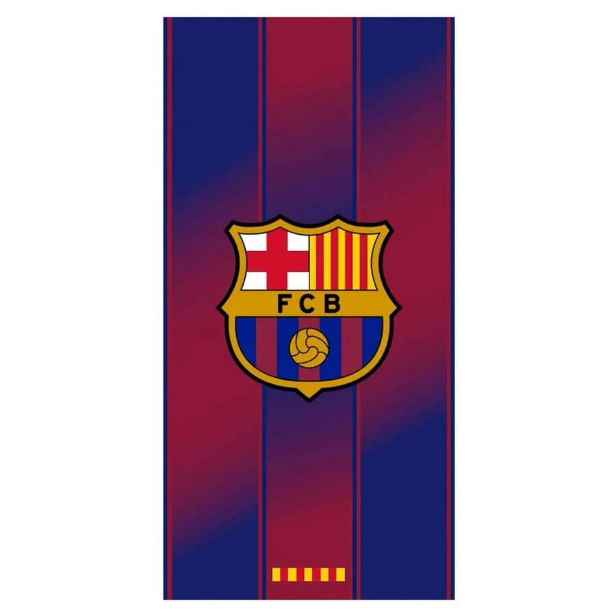 FC Barcelona 巴塞隆納足球俱樂部官方超細纖維毛巾,速乾,70x140厘米 - 選項7 - 查看 1