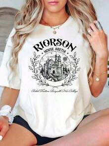 Camiseta Riorson House, Emblemas Familiares, Xaden Riorson, Camiseta Riders Quadrant, Camiseta Holgada para Mujer, Perfecta para Fiestas Navideñas o para Regalar, Suave y Cómoda, Nueva Camiseta Elegante Adecuado como regalo. playera de mujer. blusas>elegantes. boho chic,Camiseta para mujer, suave y transpirable: perfecta para vacaciones, viajes y ocasiones festivas, y adecuada para usar en múltiples estaciones. - Blanco - Ver 6