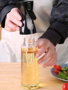 Leak-Proof Oil Spray Bottle, Refillable And Reusable Olive Oil Sprayer, Suitable For Cooking, Air Fryer And Kitchen Use - Press-type Fuel Dispenser - View 3