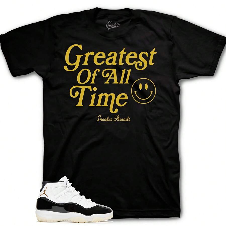 Camisetas deportivas a juego con el modelo Retro 11 Gratitude DMP AJ11s - Camiseta Goat - forma - Ver 1