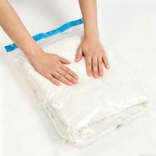 Travel Essential Rollup Vacuum Storage Bags, Waterproof & Moisture-Proof Clothes & Luggage Compression Bags - View 3