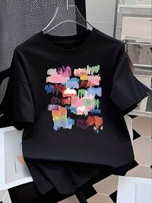 Women T-Shirts - Black - View 7
