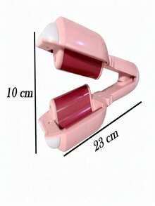 Portable Kitten Hair Curler Ceramic Pink/Cream Pro - Pink - View 2