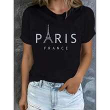 Women T-Shirts - Black - View 1