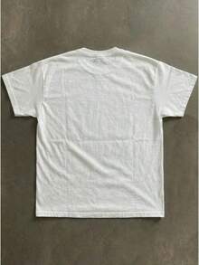 Camiseta Divertida para Hombres y Mujeres, Atrevesete a Resistir la Violencia, Camisetas Gráficas Blancas de Algodón Puro, Perfectas para Conjuntos de Verano, Regalos Divertidos para Vacaciones, Ropa de Verano Y2K - Blanco - Ver 3