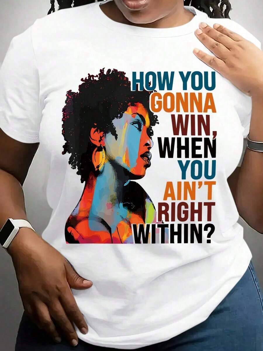 1 Piece, "New 2026", T-Shirt With The Phrase "God Doesn't Play With Me" For Women And Men, Religiously Inspired Message T-Shirt, Spiritual Gift Idea, Is A Perfect T-Shirt To Give To Friends And Family On Any Holiday Or Special Occasion, 180g 100% Cotton, Designs Are Printed. Unisex. - 白色 - 查看 1