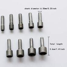 Set de 9 piezas/14 piezas de brocas para atornillador de impacto, adaptador de zócalo expandido, llave de tuerca de potencia, vástago hexagonal de 1/4", para taladro y llave de impacto, para uso doméstico y profesional - Juego de 14 piezas - Ver 2