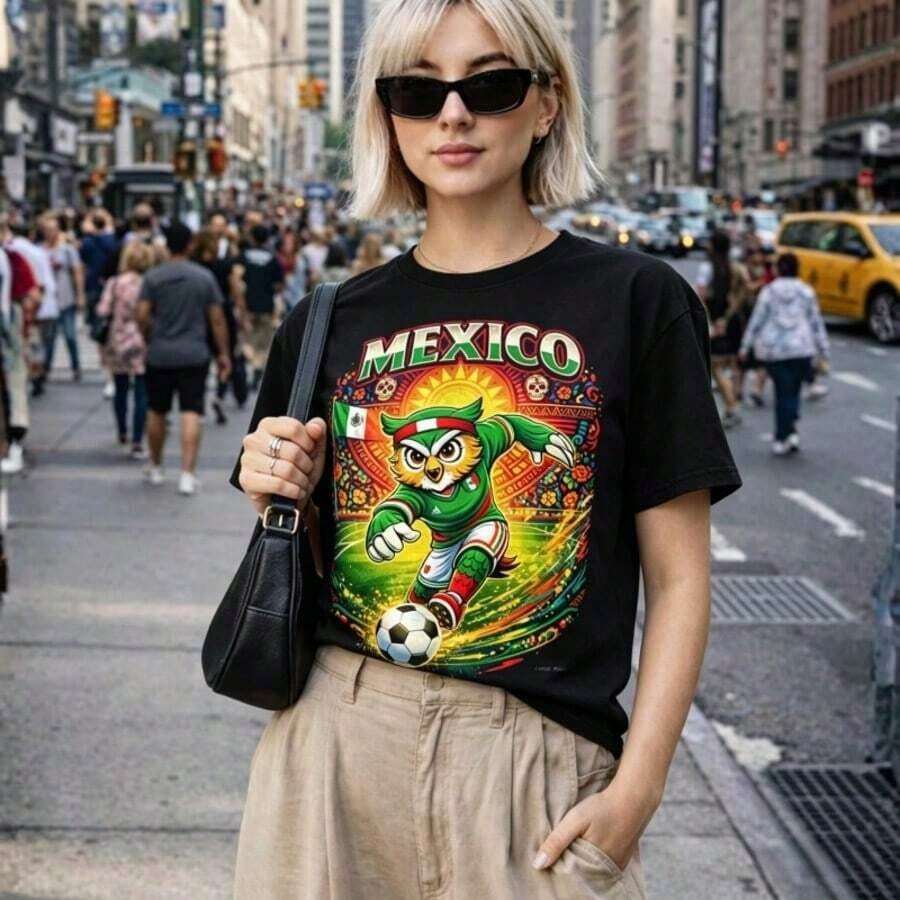 Camiseta Mundial 2026, Camiseta Fútbol Deportes México, Argentina, Brasil, Uruguay, EE. UU. y Más, Camiseta Blanca, Top Corto, Disfraces del Día de la Independencia, Envío Gratis, Tops Vintage, Ropa Y2k para Mujer, Tops de Verano para Mujer, Halloween, Ropa de Verano, Conjuntos de Vacaciones para Mujer, Conjuntos de Verano para Mujer, Conjuntos de Playa para Mujer, Conjuntos Blancos para Mujer, Conjunto para Concierto Country, Conjuntos de Vacaciones en la Playa para Mujer, Conjunto para Concierto para Mujer - Negro 5 - Ver 1