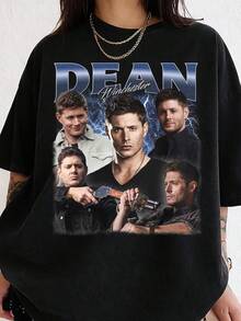 Dam-T-shirts - Svart - Visa 7