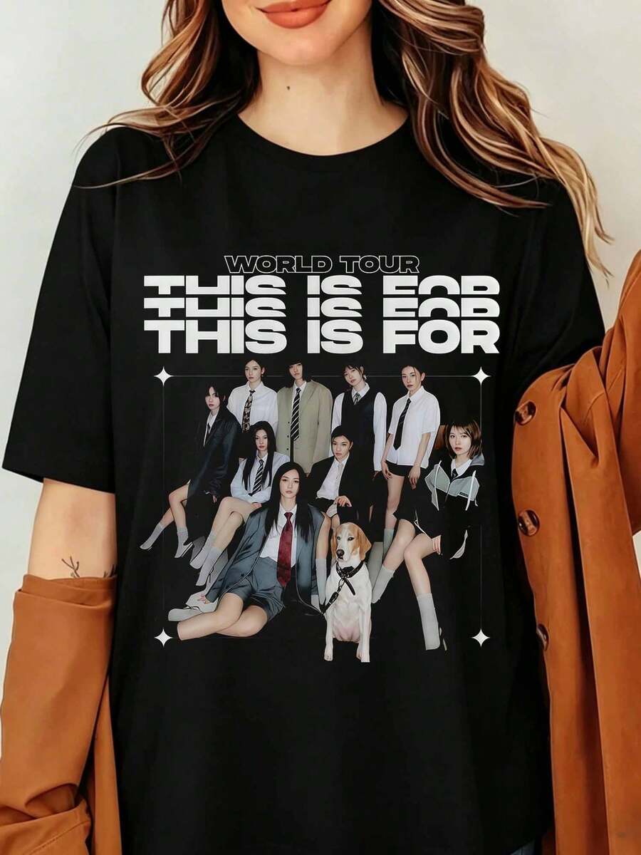 Women T-Shirts - Black - View 1