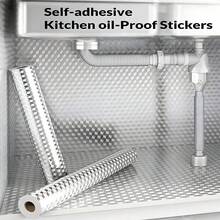1 Roll Industrial Aluminum Foil Contact Paper, Self-Adhesive Waterproof Peel And Stick Wallpaper, Modern Metallic Diamond Texture Suitable For Sink Cabinet Drawers, Removable No Residue Home Decor - Silver - View 1