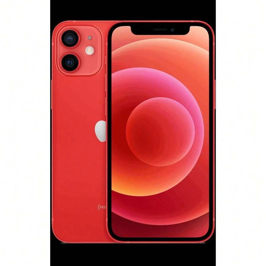 Refurbished Apple IPhone 12 Mini A2176 (Fully Unlocked) 128GB Red (Grade B) - 查看 1