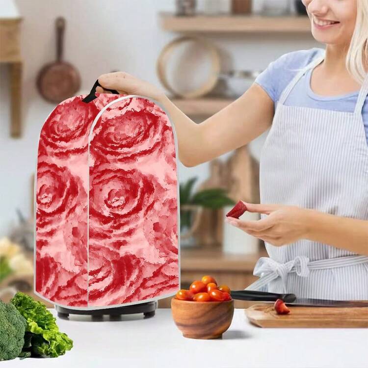1个家用食物料理机/榨汁机防尘罩，向日葵图案，小家电保护罩，通用尺寸，可机洗，适合女性厨房用品 - 全覆蓋的 - 查看 6