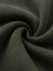 Elegant Polo Knit Top, Women's Lightweight Short Sleeve T-Shirt For Commuting, Summer - Army Green - View 5