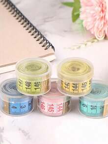 1/3/5pcs Modern Sewing Tape Measure, Multi-Color Optional Precise Measuring Tool, Suitable For Clothing Cutting, Fitness Measurement, DIY Handicraft And Other Scenarios(Random Color) - Multicolor - View 6