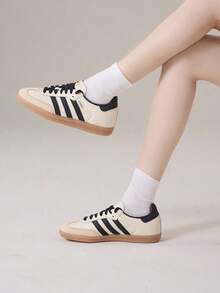 Adidas Originals SAMBA OG 经典时尚低帮休闲运动鞋，男女通用，2026 夏季新款 ID0478 - 卡其色 - 查看 3