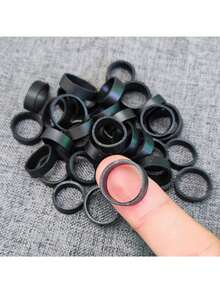 100 chiếc vòng cao su đen, dây thun co giãn, đồ dùng văn phòng và gia đình. - Nhiều màu - Xem 8