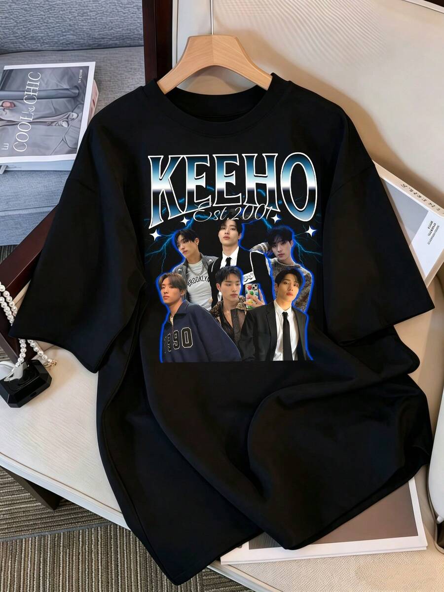 Women T-Shirts - Black - View 1