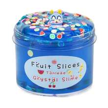 Transparent Crystal Slime Set, Made From Premium High-Transparency Slime Material, With A Clear And Pure Texture, Soft And Stretchy, And Strong Elasticity. It Comes With A Variety Of Colorful Fruit And Animal Shapes, Offering A Wide Range Of Styles. It Is , Odorless, Soft, Non-Sticky, Easy To Mold And Store.Fun DIY Crafts, Stress Relief, Hands-On Skills Training, Full Of Educational And Entertaining Value.Suitable For Children, Students, And Parent-Child Interaction, Ideal For Home Leisure, Playtime During Breaks, Early Childhood Education, And Gift Giving. The Slime Kit Is A Best-Selling Cross-Border Set, Featuring High-Quality Colorful Clay, Fun And Durable, Meeting Various Craft Play Needs. - 藍貓水果70ml - 查看 13