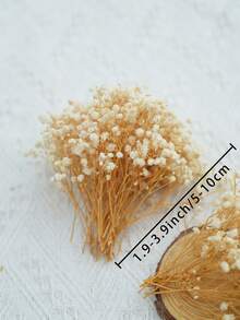 50/100 piezas Flor de Novia Artificial, Ramo de Flor de Novia Artificial, Adecuado para Ramo de Novia, Decoración del Hogar, Decoración de Mesa, Relleno de Jarrón, Decoración Floral DIY (Para Bodas y Fiestas), Decoración de Habitación, Día de San Valentín, Regalo de Cumpleaños, Regalo de Graduación, Decoración de Jardín, Plantas Artificiales, Jardinería, Flores Artificiales - Albaricoque - Ver 5