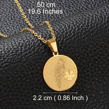 1 Stück Puerto Rico Spanische Kanarische Inseln Tanz Anhänger Halskette PR Vogel & Blume Herzförmige Nationalflagge Schmuck - Verschiedenfarbig - Übersicht 20