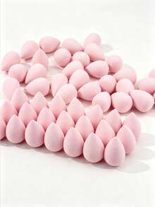 50/20/10/1pc Mini Makeup Blending Sponges, Perfect For Liquid, Cream And Powder Foundations, Multiple Colors Available, Latex-Free, Dry And Wet Use, Suitable For All Skin Types - Multicolor - View 6