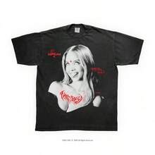 Ken Carson X Sydney Sweeney Graphic T-Shirt For Men - Opium Aesthetic Streetwear T-Shirt - Oversized Top Inspired By Teen X, Hip-Hop Fashion Shirt - màu đen - Xem 1