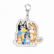 1pc 2026 New Bluey Acrylic Bag Ornament, Random Varied Styles, Cute Daily Decor & All-Season Surprise Presents.(Stochastic Style) - Multicolor - View 5