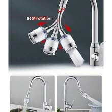 Multi-Layer Filtration Faucet Water Purifier, Universal Interface, Easy Installation Without Drilling Or Tools, Convenient Disassembly, Assembly And Filter Replacement - Multicolor - View 9