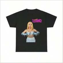 Camiseta casual de mujer de nueva tendenciaDinheiro De Tay Camiseta De _br_ Entrega Rápida_ Mercadoria Tay Money,Camisetas populares de  para uso diario,camisetas de apoyo para el Mundial,Camisetas del Mundial 2026,Camisetas estampadas,Camisetas estampadas,disfraces de Pascua,Camisetas de dibujos animados/anime - Negro - Ver 1