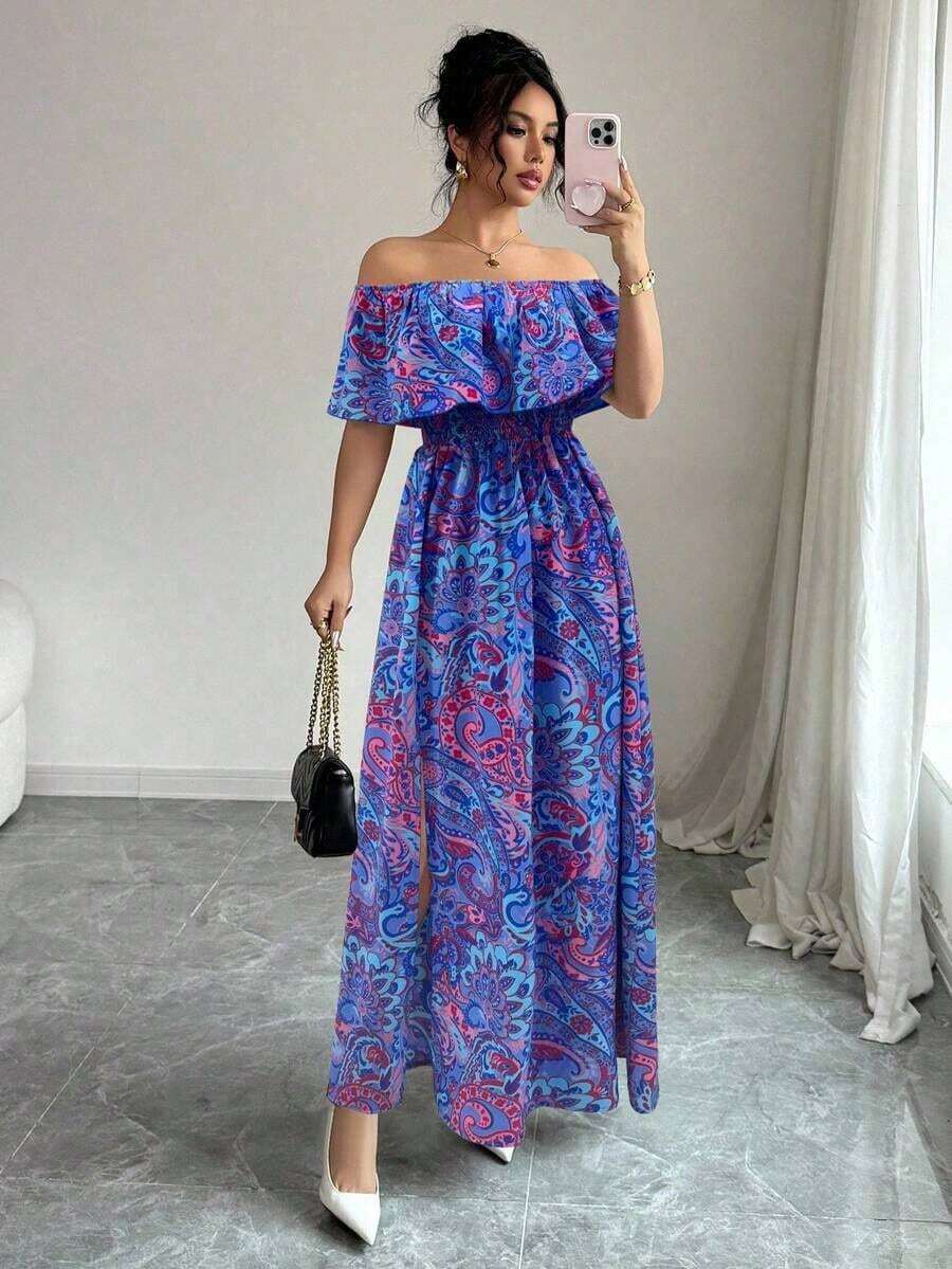 Women Midi Dresses - Multicolor 2 - View 1