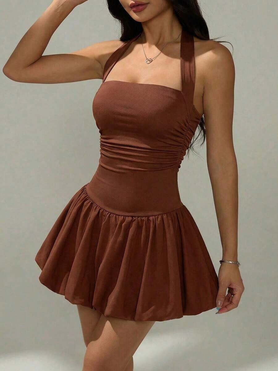 Maternity Activewear - Brown - View 1