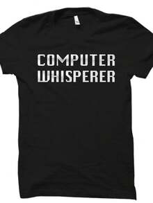 Funny Computer Geek Gift. Computer Nerd Gift. Computer Gift. Computer S1Hirt. Computer Whisperer S1Hirt. PC Geek GifComputer Repair OS5720 - Negro - Ver 2