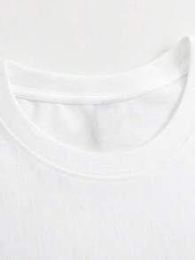 ropa de mujer Camiseta de verano con estampado de mandarina, Camiseta de regalo para amantes de la comida, Bonito regalo para ella, Blusa de frutas a la moda para mujer, Camiseta bordada con estilo veraniego para damas, camisas de mujer - Blanco - Ver 4